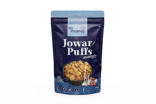 Jowar Puffs (Masti Masala Flavored)