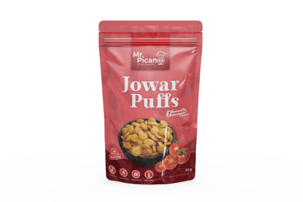 Jowar Puffs (Tomato Flavored)