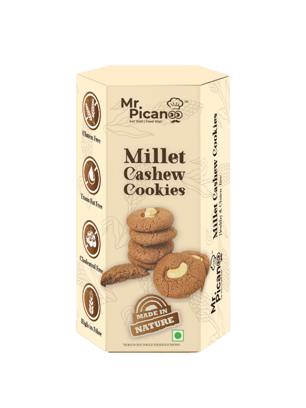 Millet Cashew Cookies