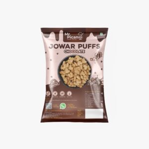 Jowar Puffs (Chocolate Flavored)